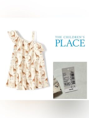 🆕THE CHILDREN’S PLACE - 18/24M - NWT - INFANT GIRLS GIRAFFE DRESS